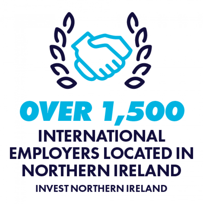 Over 1500 international employers in NI