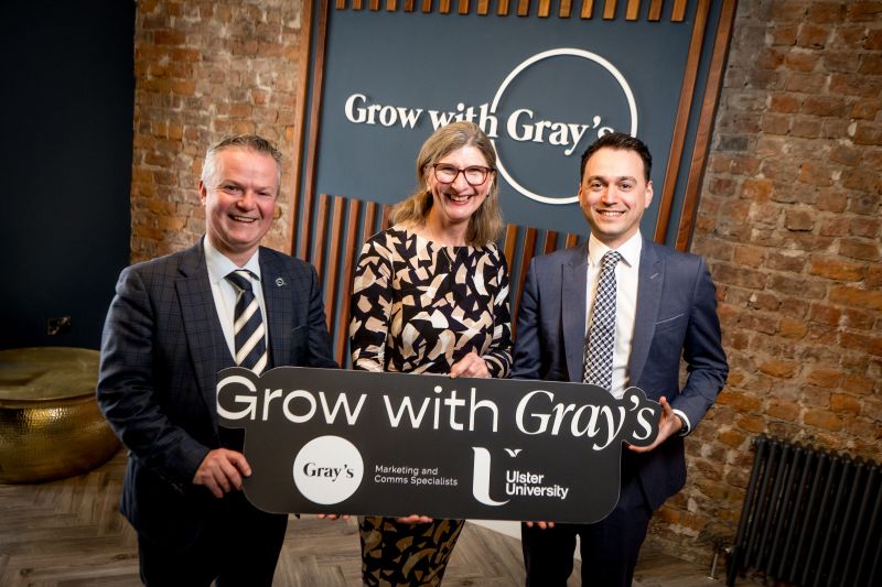 New scholarship for Ulster University’s School of Medicine announced by Gray’s Communications image