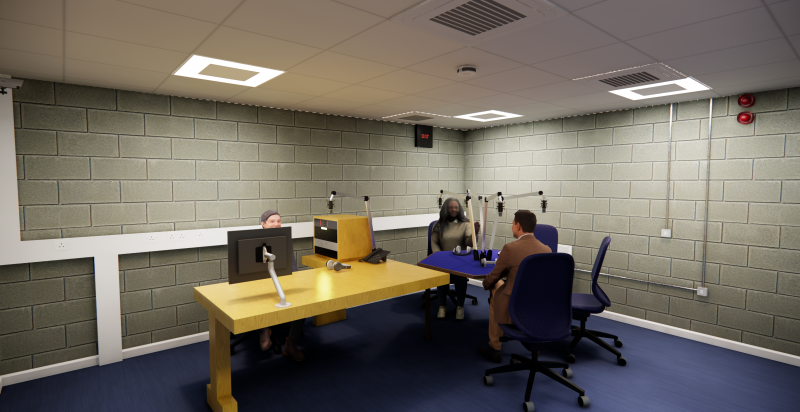 School of Communication and Media - Radio Studio and Control Room   image